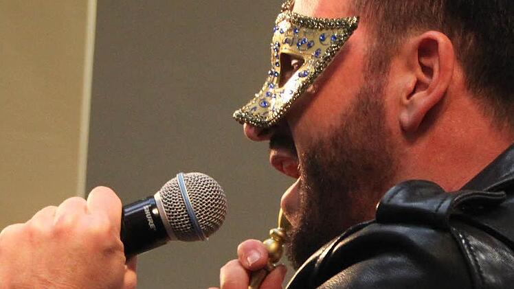 Michael Wendler bei seinem Auftritt im Fritz. Foto: Jürgen Gärtner