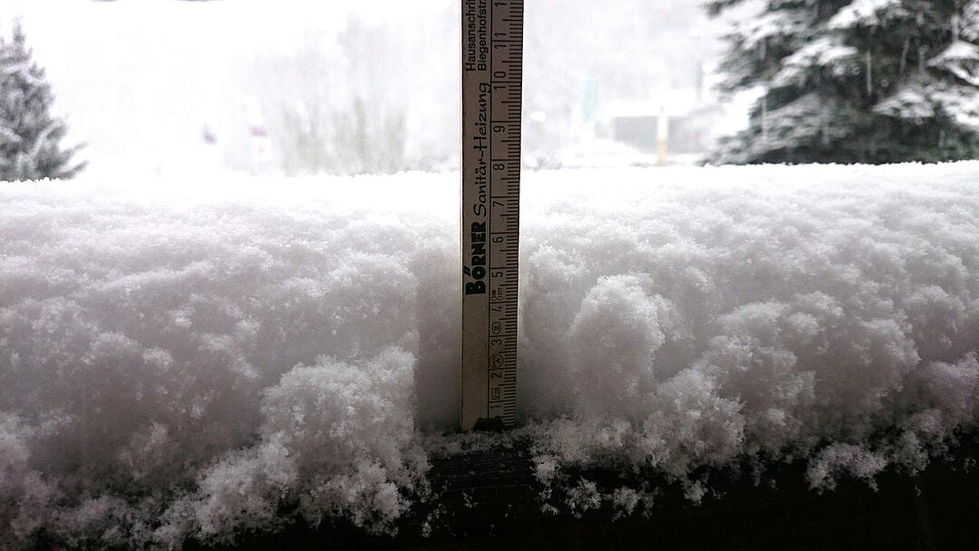 Schnee und Eis - Die schönsten Aufnahmen aus Franken