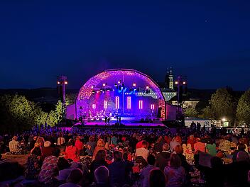 Lieder auf Banz: Die Freilichtb&uuml;hne Foto: Gunther Czepera