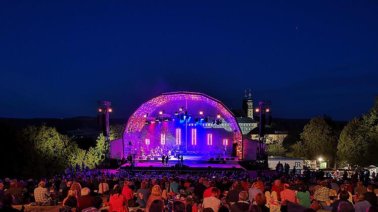 Lieder auf Banz: Die Freilichtbühne Foto: Gunther Czepera