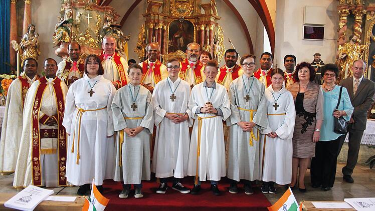 Indischer Gottesdienst in Windheim. Foto: Veronika Schadeck