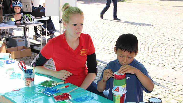 Kinderfest auf dem Anger.Foto: Dieter Britz