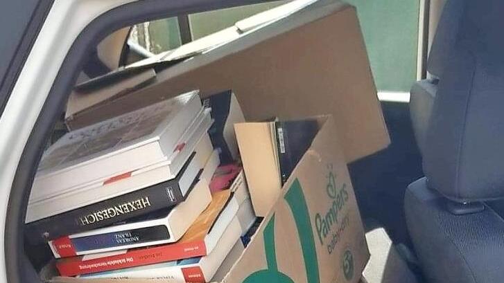 Der Platz im Kofferraum von Katja Ullrichs Auto reichte nicht. Foto: privat