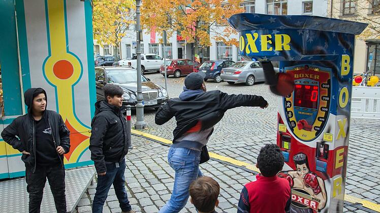 Der "Boxer" übte vor allem auf die jungen Männer eine große Faszination aus.Ulrike Langer