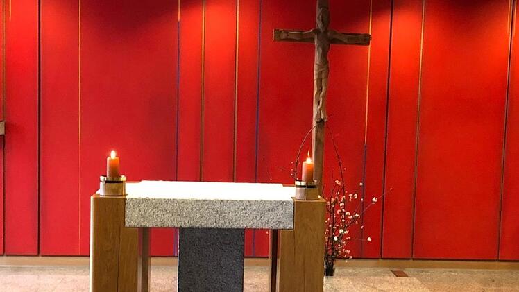 Direkt aus der Klinikkapelle überträgt der Fränkische Tag am Sonntag einen Gottesdienst. Foto: privat