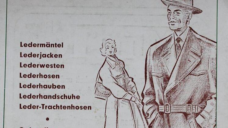"Millionen tragen STRIWA-Kleidung" lautet der Slogan auf diesem Prospekt.