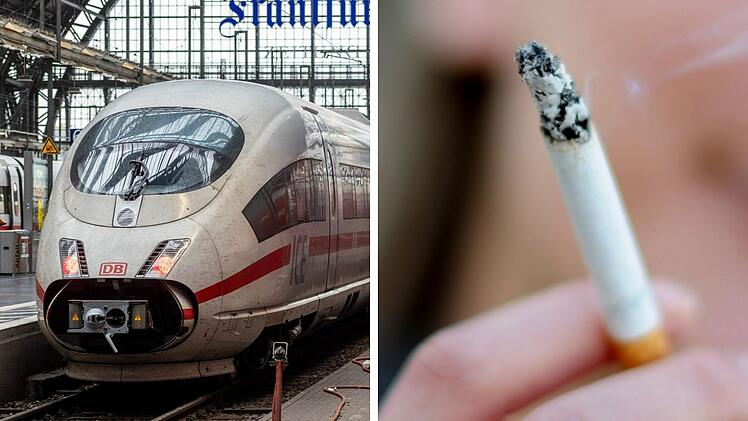 Mann springt nach Raucherpause auf ICE