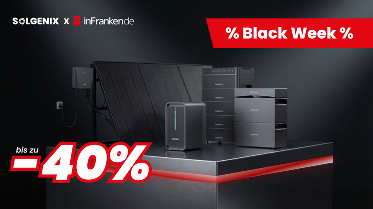 Während der Black Week gibt es bei SolGenix Balkonkraftwerk-Sets und Speicher mit exklusivem Rabattcode. So können Nutzer besonders günstig auf Solarstrom umsteigen.