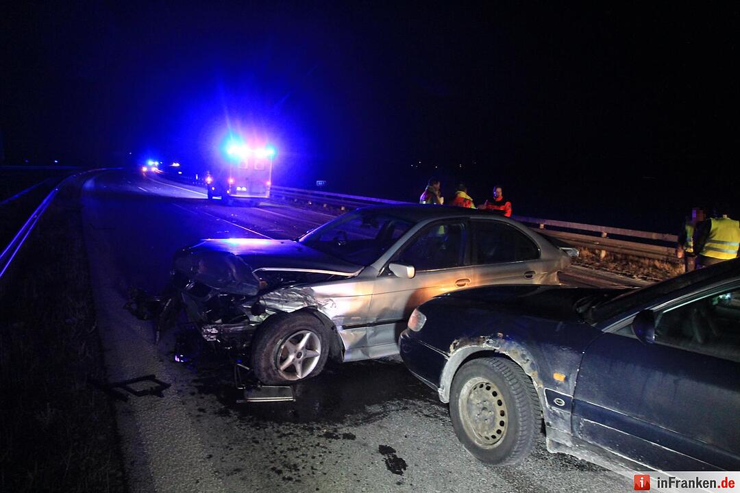Unfall auf A70 bei Eltmann