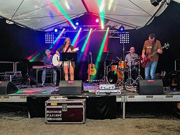 Die Musikinitiative Herzogenaurach hat auf dem Rockkeller zuletzt die Anlage für Sound und Licht gestellt, und auch Bands aus ihren Reihen traten dort auf, wie 2019 "Amelia de Vries & Band" (Foto) Foto: Birgit Jentsch