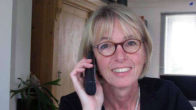 Susanne Röhner, die Leiterin der Bamberger Telefonseelsorge. Foto: TS