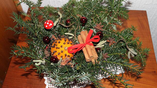 Wenig Aufwand, schönes Ergebnis: die Duftschale. Foto: Jupp Schröder