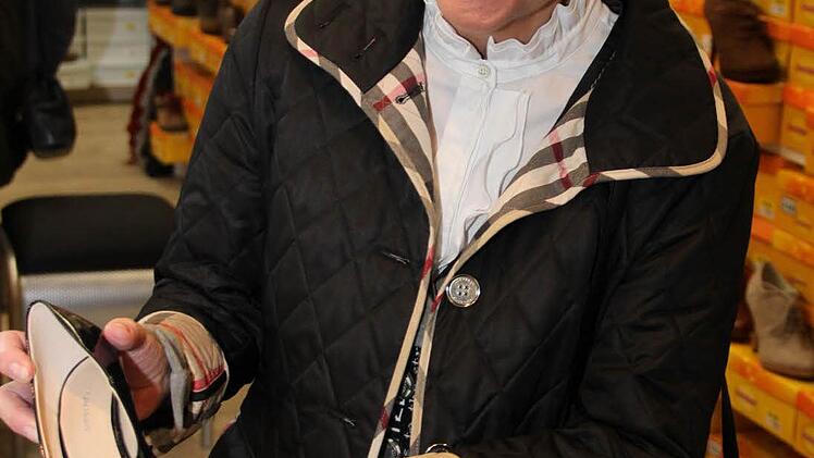 Bürgermeisterin Bianca Fischer hat sich schon ein paar neue Schuhe ausgeguckt.