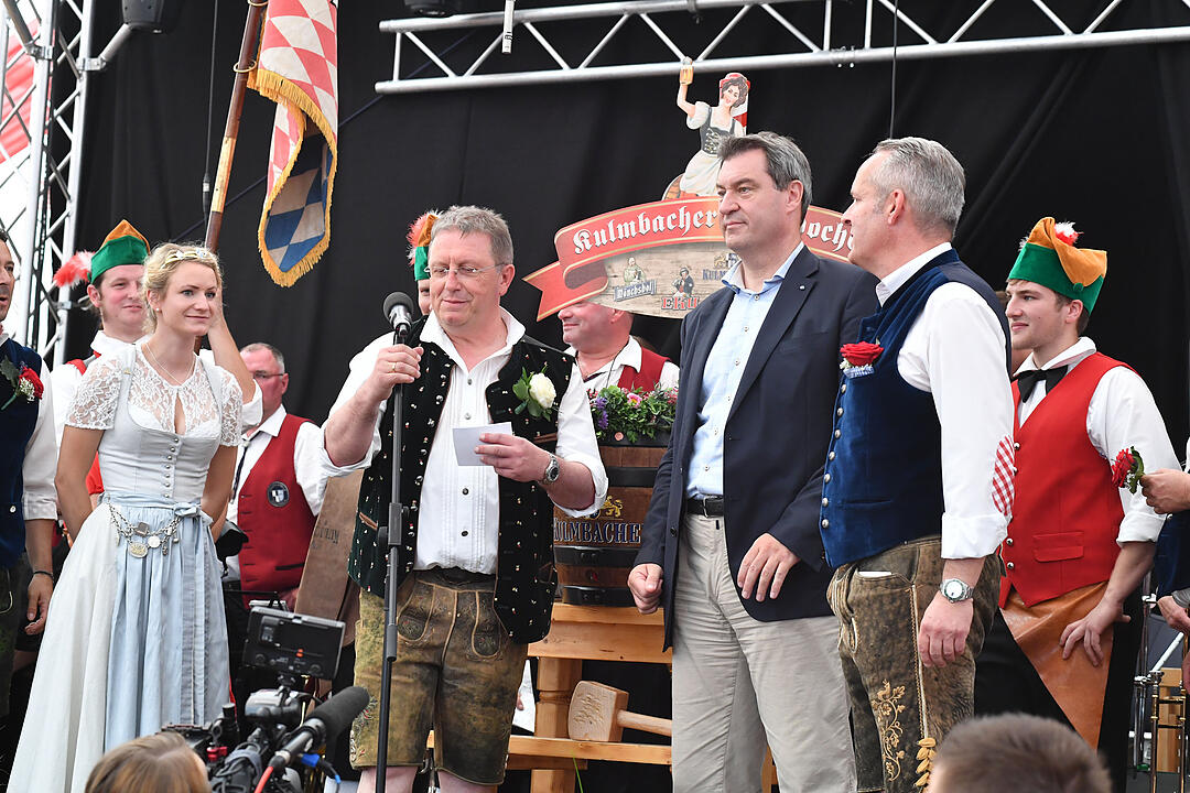Der Auftakt der Kulmbacher Bierwoche 2018