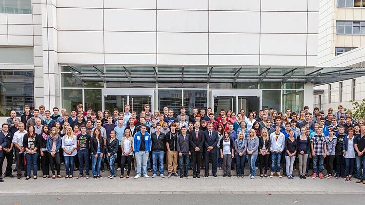 Die Auszubildenden bei Schaeffler