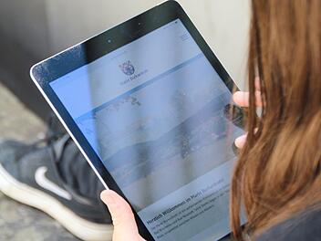 Der Markt Burkardroth hat eine neue Homepage. Foto: Johannes Schlereth