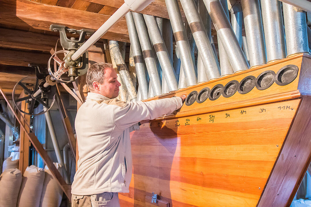 Besuch in der Schaubm&uuml;hle