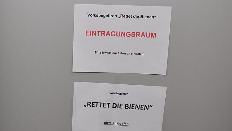 Extra für das Volksbegehren für den Erhalt  der ArtenvielfaltFoto: Ronald Rinklef