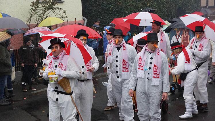 Faschingszug in Diebach. Foto: Arkadius Guzy