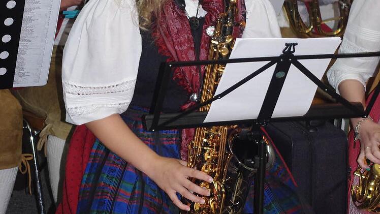 Victoria Eidloth ist ein "Goldmädchen" am Saxofon.