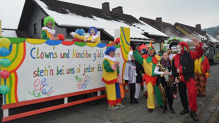 Die Rothenkirchener Narren. Foto: Hofmann