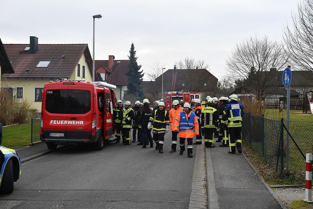 Kreis Bamberg: Feuer greift auf Wohnhaus über