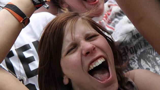 Zu welcher Kategorie Besucher geh&ouml;rt sie wohl? Fotos: Michael Gr&uuml;ndel