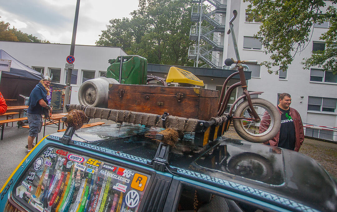 Viele verschiedene Kisten und rasante Fahrten sorgten für Begeisterung!