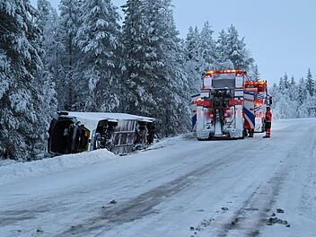 Busunfall in Schweden