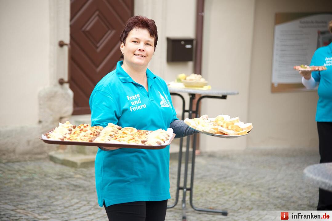 Nach einjähriger Kirchensanierung: Hannberg feiert die Wiedereröffnung der Wehrkirche der Pfarrei Geburt Mariens Hannberg
