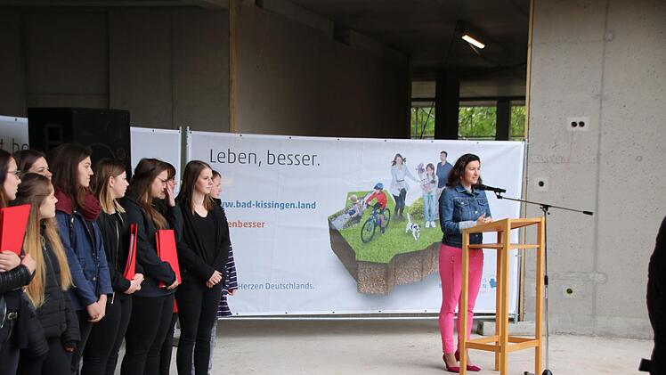 Staatsministerin Dorothee Bär bezeichnet Münnerstadt als "Bildungshochburg. Thomas Malz