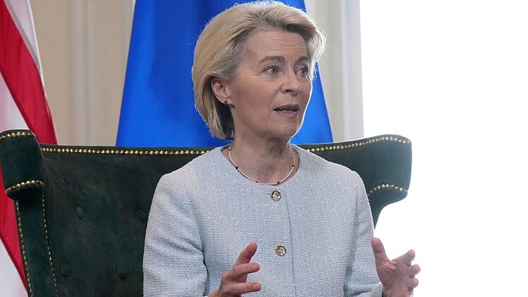US-Präsident Trump trifft von der Leyen in Schottland