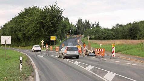 Heute soll die Sperrung bei Wiesenthau aufgehoben werden.  Foto: Galster