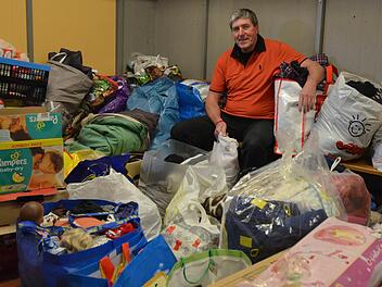Jürgen Forscht ist von der Hilfsbereitschaft in Neustadt überwältigt. Foto: Rainer Lutz
