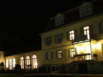 In der Silvesternacht war der Fürstenhof hell erleuchtet. Foto: Tobias Stich
