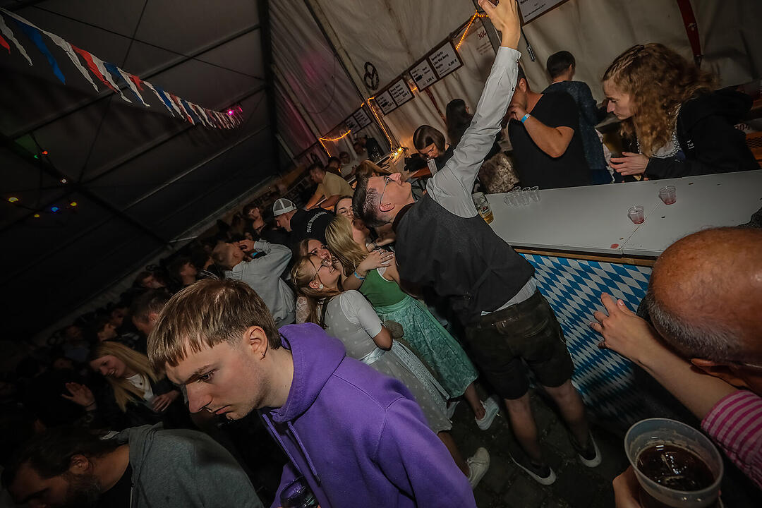 Es herrschte beste Stimmung beim Bierfest!
