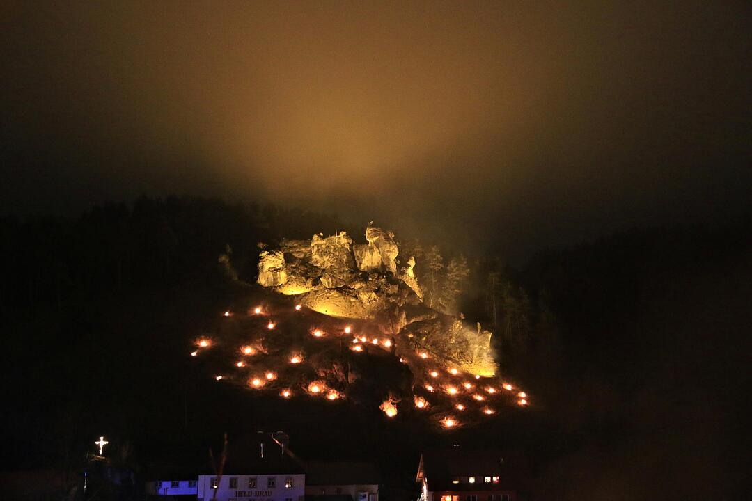 Lichterfest in Oberailsfeld