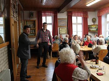 Eine der zentralen Veranstaltungen, die Kümmerer Hilmar Wedler in Oberhaid eingeführt hat, ist der Mittagstisch für  Senioren.Archivbild: Anette  Schreiber