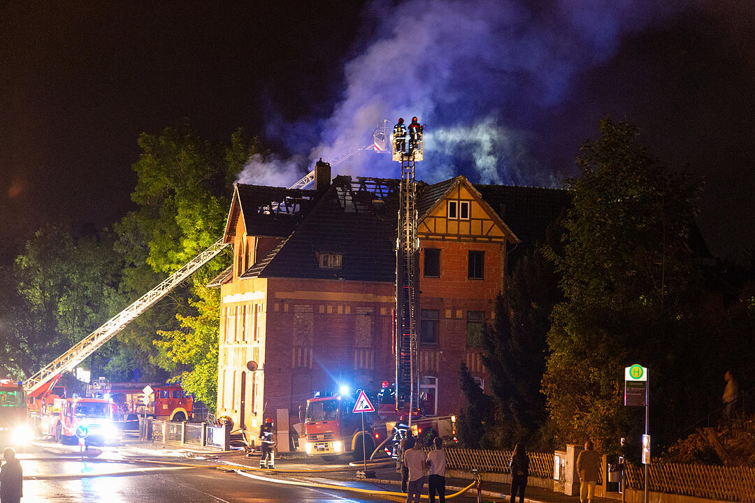 Coburg: Rettungseinsatz nach Brand in Mehrfamilienhaus