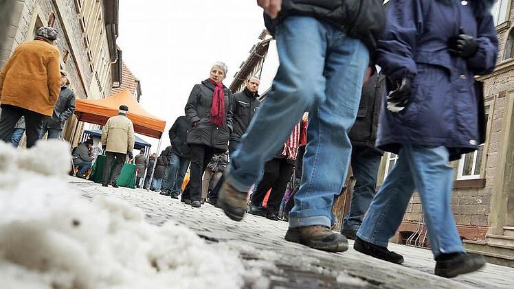 An mancher Ecke liegen noch Schneereste. Fotos: Arkadius Guzy