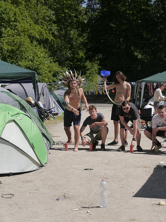 Die verrücktesten Rock im Park-Besucher am Festival-Samstag