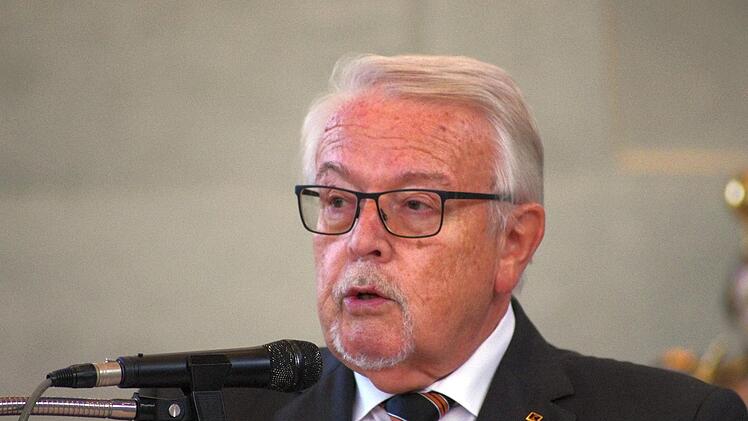 Der neue Ehrenvoritzende der Kolpingsfamilie Garitz, Heiner Fuchs.cc