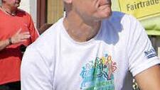 Reinhold Trautner macht Lärm.