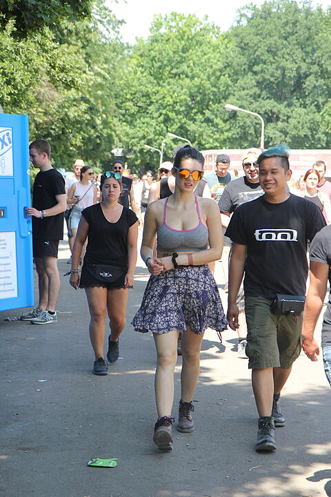 So sexy waren die Besucher am Rock im Park-Sonntag