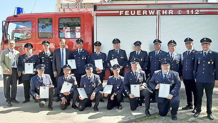 Die Ehrung der langjährig Aktiven