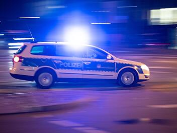 Polizeiauto mit Blaulicht