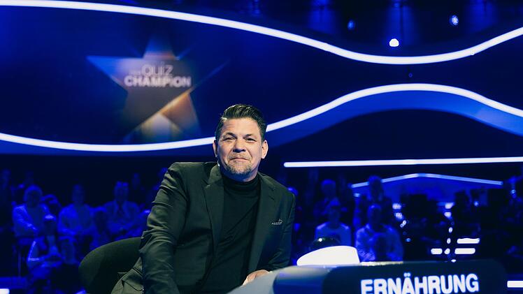 Tim M&auml;lzer war als Experte schon in der zweiten Ausgabe des "Quiz-Champions" vor 14 Jahren dabei.
