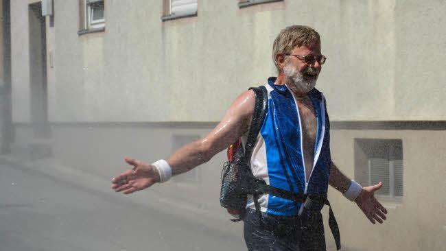 BR-Radltour macht Halt in Münnerstadt Foto: Björn Hein