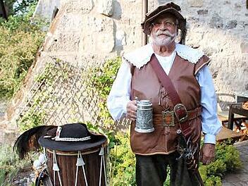 Hubertus Brunk ist Ehrenmitglied bei den Musketieren.