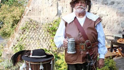 Hubertus Brunk ist Ehrenmitglied bei den Musketieren.